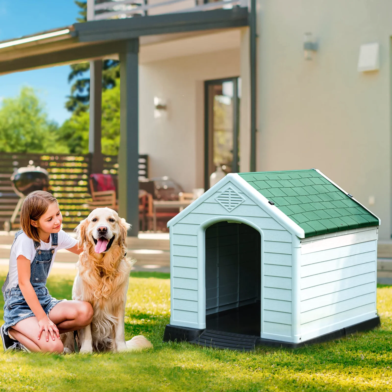 The dog house, approved by its tenant