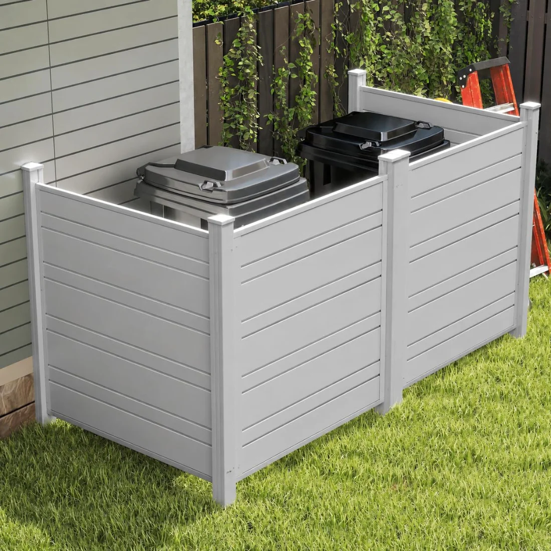 DWVO Garbage Can Privacy Fence, 44x44 in