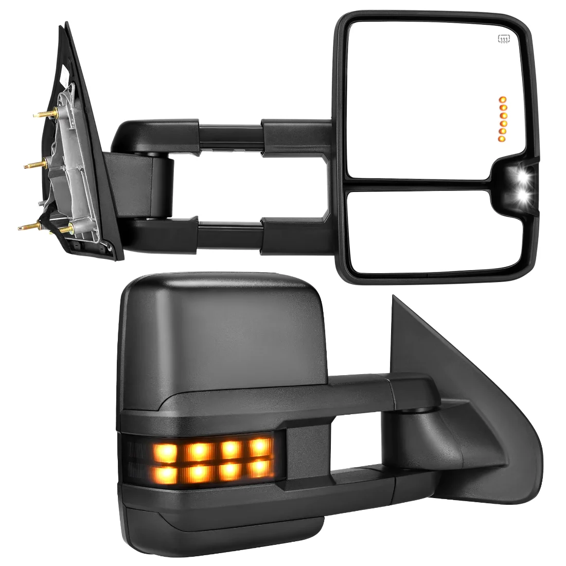 DWVO Towing Mirrors for 2014-2018 Silverado/Sierra