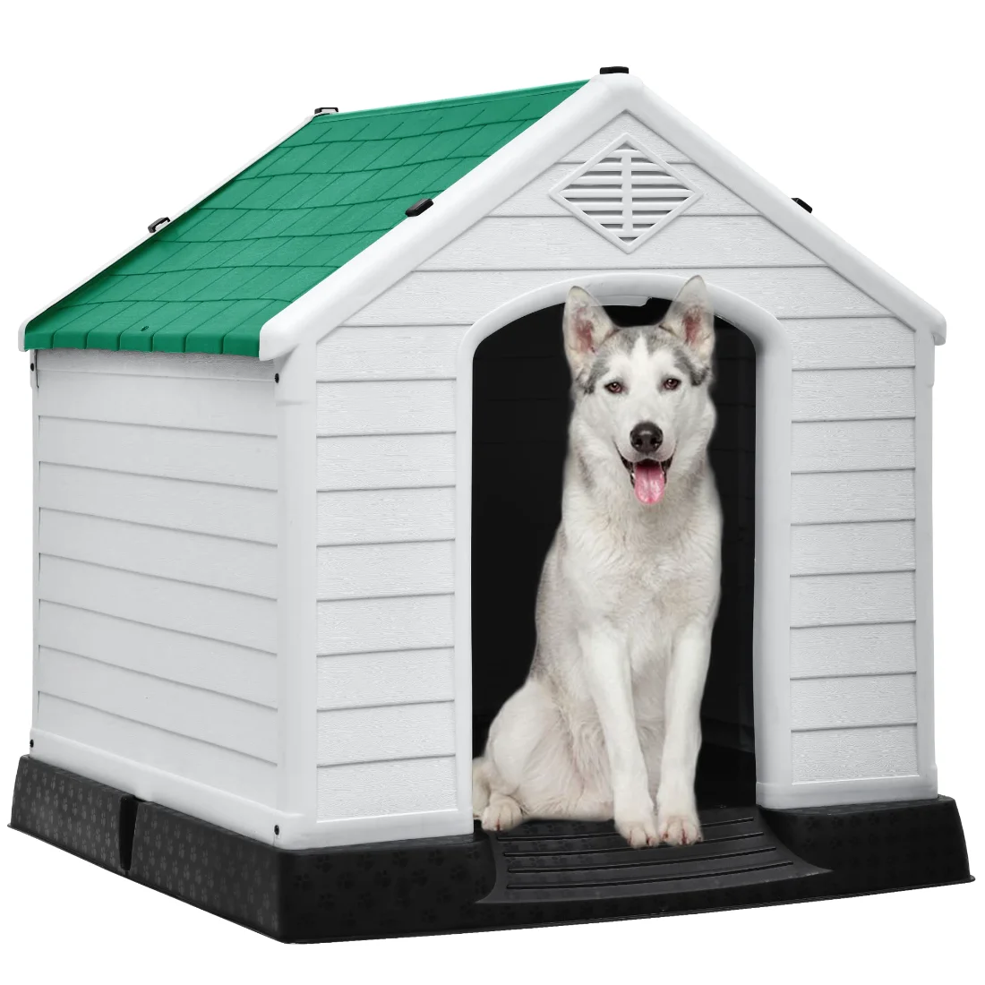DWVO Outdoor Dog House, Large